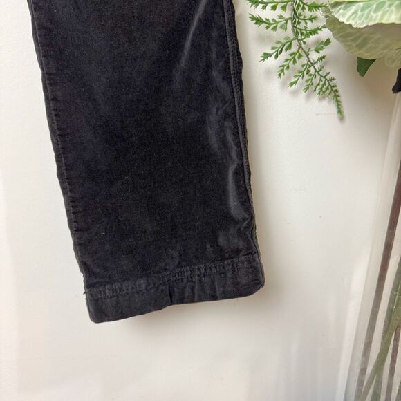 Free People High Time Velvet Kick Flare pants black | size 10 - Picture 5 of 13